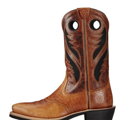 Ariat Heritage Roughstock VentTEK - Western Laarzen Bruin Heren - 13686-911